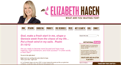 Desktop Screenshot of elizabethhagen.com